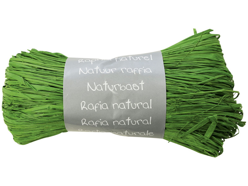 Clairefontaine Raphia naturel, vert empire