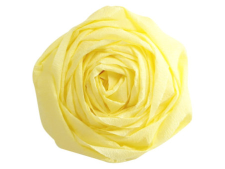 Clairefontaine Papier crépon, jaune paille