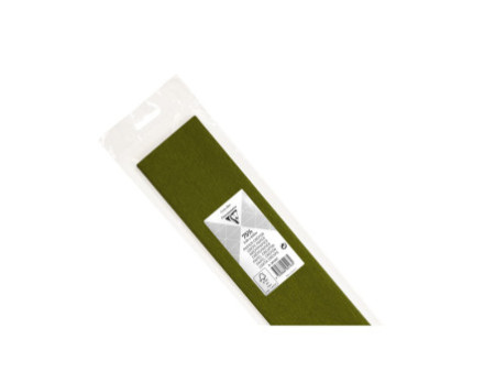 Clairefontaine Papier crépon, vert mousse