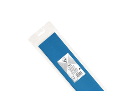 Clairefontaine Papier crépon, bleu pétrole