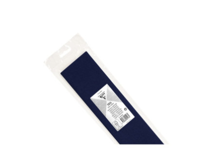 Clairefontaine Papier crépon, bleu marine