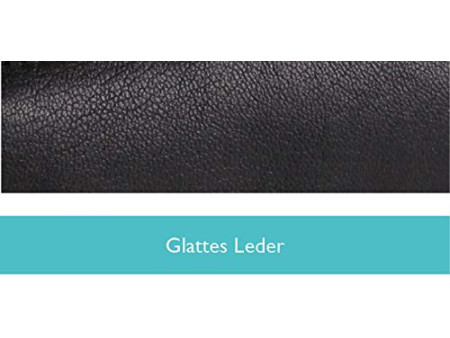 Clairefontaine Trousse ronde cuir, noir