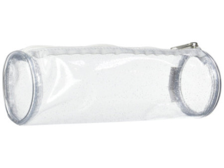 Clairefontaine Trousse ronde, plastique, avec paillettes
