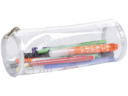 Clairefontaine Trousse ronde, plastique, avec paillettes