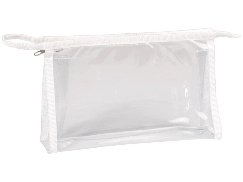 Clairefontaine Trousse rectangulaire, plastique, transparent