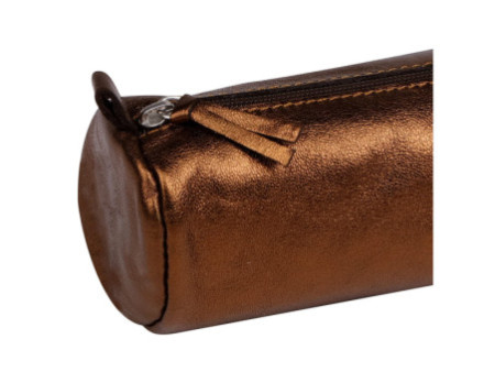 Clairefontaine Trousse CUIRISÉ, cuir, brun
