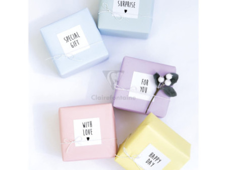 Clairefontaine Papier cadeau 'Tiny Rolls Pastell'