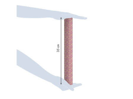 Clairefontaine Papier cadeau 'Tiny Rolls fleurs roses'