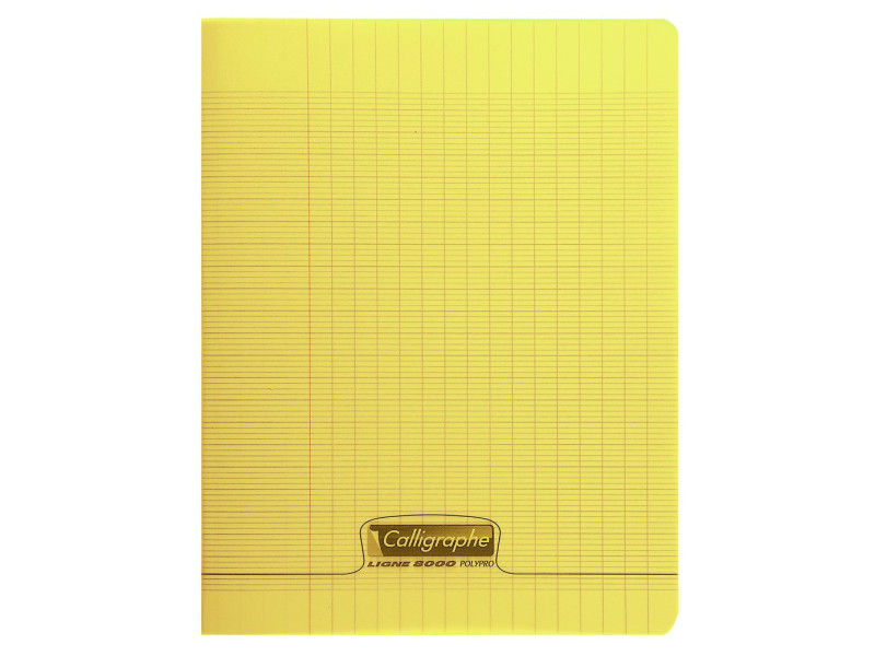 Calligraphe Cahier 8000 POLYPRO, 240 x 320 mm, jaune