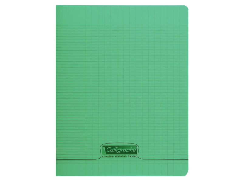 Calligraphe Cahier 8000 POLYPRO, 240 x 320 mm, vert