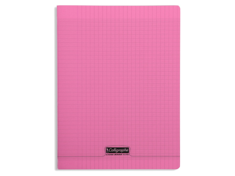 Calligraphe Cahier 8000 POLYPRO, 240 x 320 mm, rose