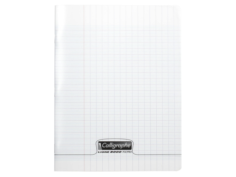 Calligraphe Cahier 8000 POLYPRO, 170 x 220 mm, incolore