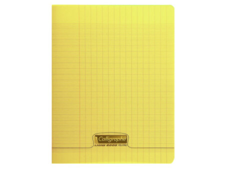 Calligraphe Cahier 8000 POLYPRO, 170 x 220 mm, jaune