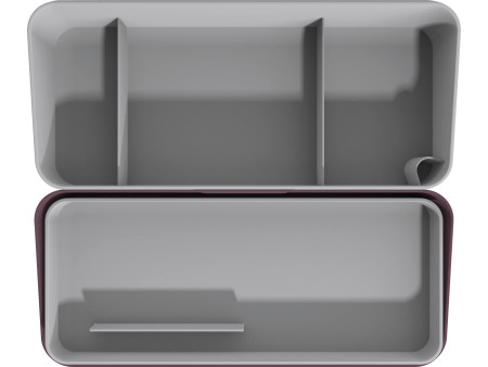 helit Organiseur de bureau portable, rouge