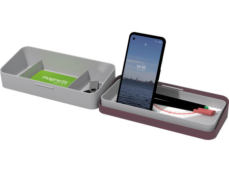 helit Organiseur de bureau portable, rouge