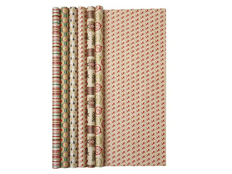 Clairefontaine Papier cadeau de Noël 'Kraft'