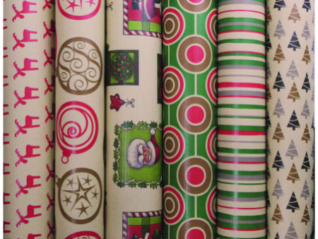 Clairefontaine Papier cadeau de Noël 'Kraft'