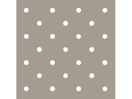 Clairefontaine Papier cadeau 'Points sur taupe', sur rouleau
