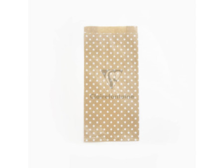 Clairefontaine Pochette en papier à fond plat 'Etoiles'