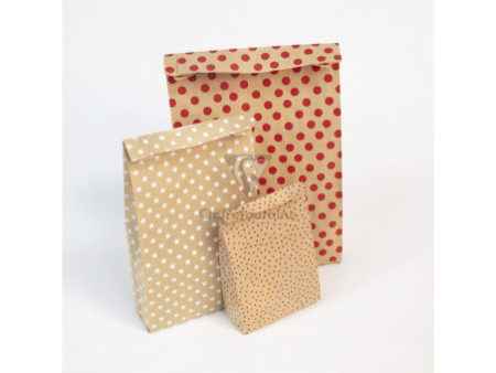 Clairefontaine Pochette en papier à fond plat 'Points'