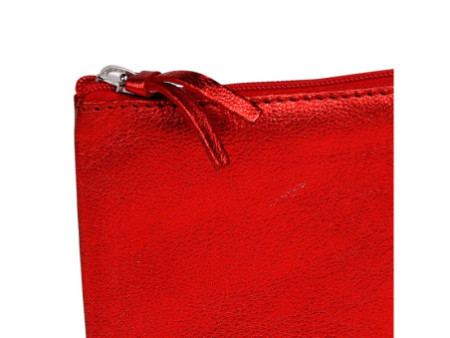 Clairefontaine Trousse CUIRISÉ, cuir, rectangulaire, rouge