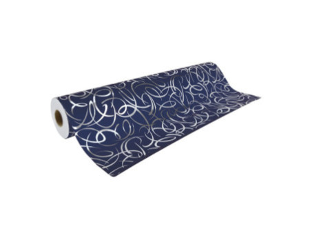 Clairefontaine Papier cadeau 'Arabesque bleu', en rouleau