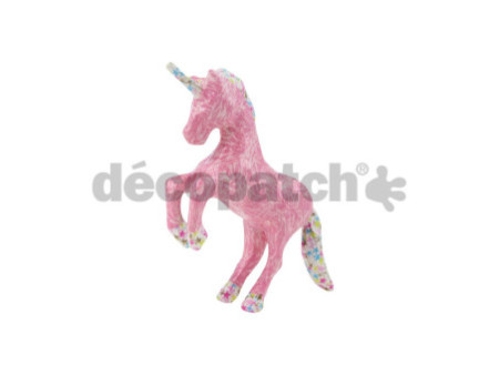décopatch Kit papier mâché 'Licorne', 5 pièces