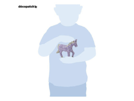 décopatch Kit papier mâché 'Cheval', 5 pièces