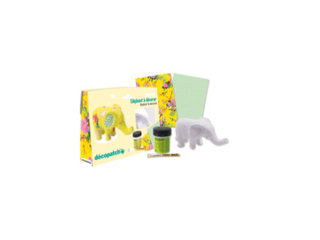 décopatch Kit papier mâché 'Eléphant', 5 pièces