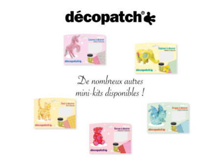 décopatch Kit papier mâché 'Eléphant', 5 pièces