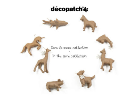 décopatch Support en papier mâché 'Cheval', 110 mm