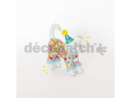 décopatch Support en papier mâché 'Chien', 85 mm