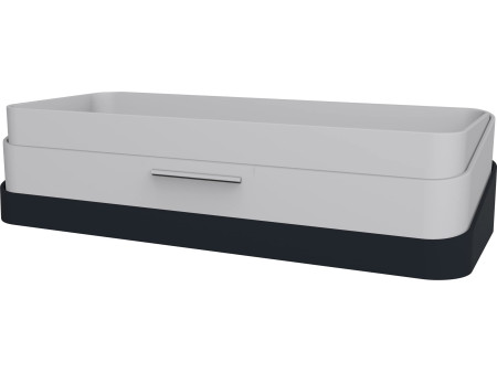 helit Organiseur de bureau portable, noir