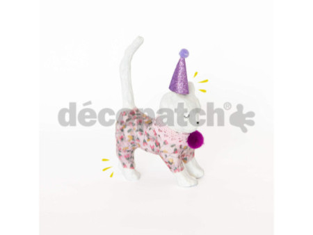 décopatch Support en papier mâché 'Chat', 130 mm