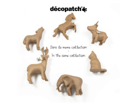 décopatch Support en papier mâché 'Girafe', 280 mm