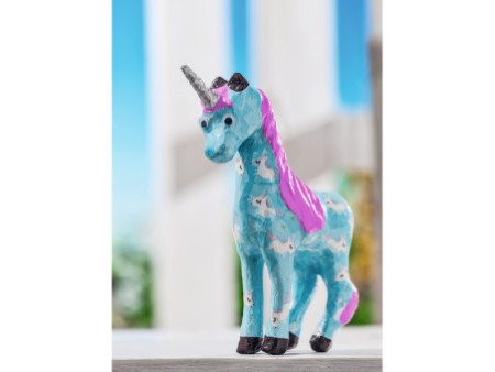 décopatch Support en papier mâché 'Licorne 3', 210 mm