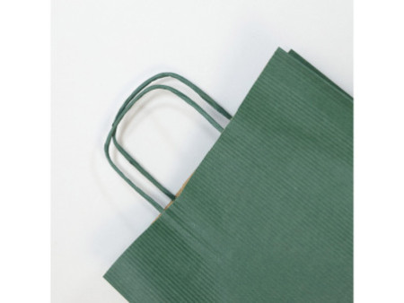 Clairefontaine Sac en papier, grand, vert