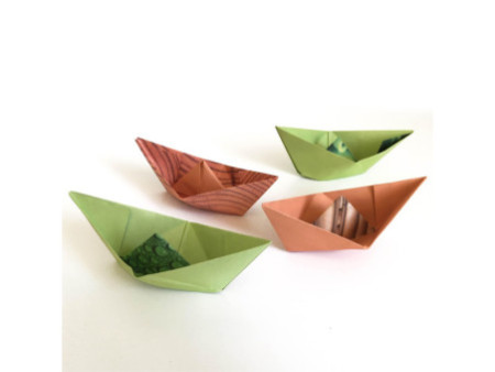 My Mandarine Feuilles à plier Origami Paper 'Nature'