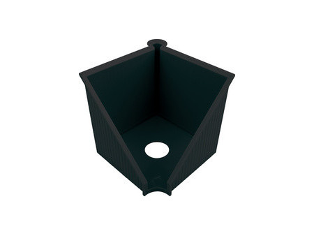 helit Boîte à fiches 'the green cube line', bleu