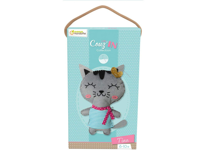 My Mandarine Kit de couture Little Couz'In, Tina le chat