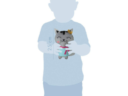 My Mandarine Kit de couture Little Couz'In, Tina le chat