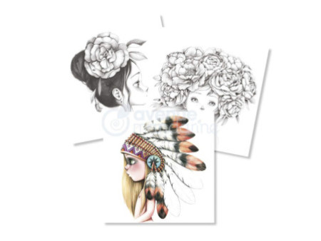 My Mandarine Carnet de coloriage 'Wild 2'