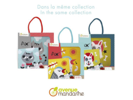 My Mandarine Kit à broder 'Pix Gallery', Chat