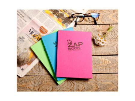 Clairefontaine Carnet d'esquisse 1/2 ZAP BOOK, A6, 80 g/m2