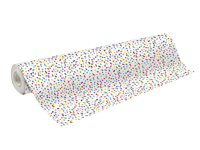 Clairefontaine Papier cadeau 'Pois', rouleau grand format