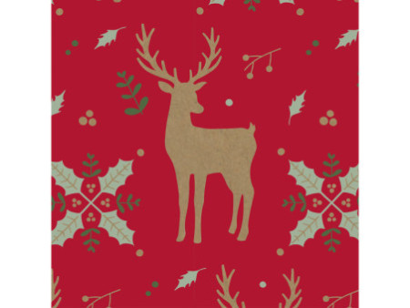 Clairefontaine Papier cadeau de Noël 'Rennes'
