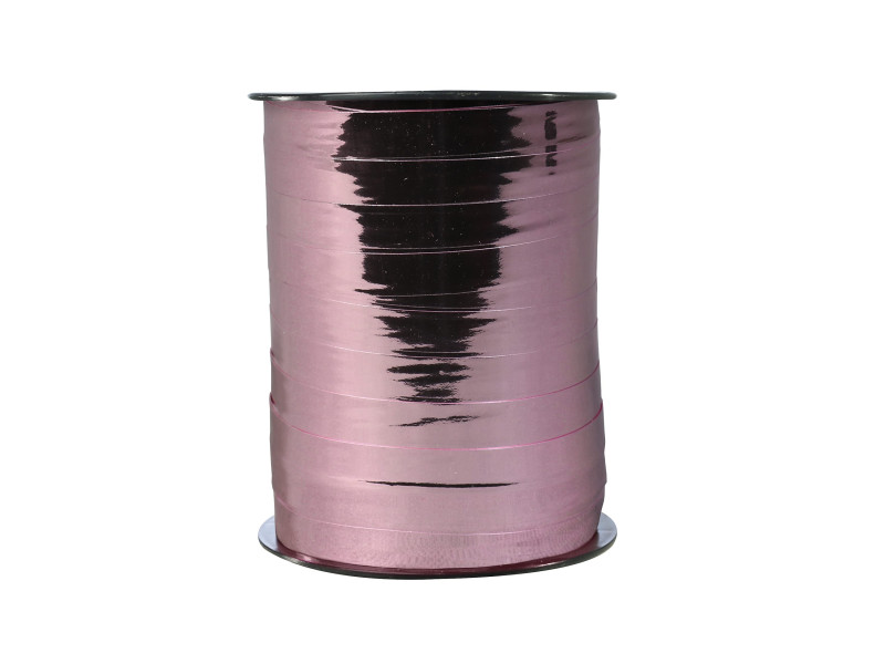 Clairefontaine Bolduc sur bobine, métallique, vieux rose