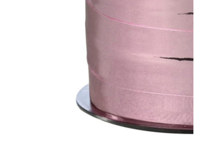 Clairefontaine Bolduc sur bobine, métallique, vieux rose