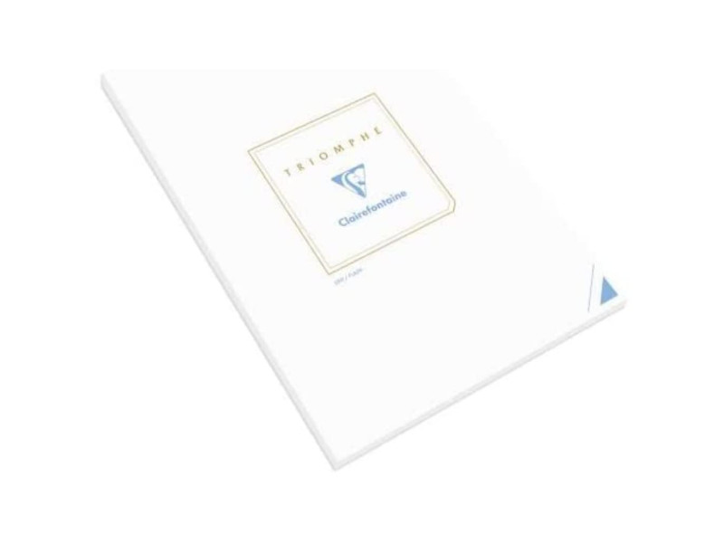 Clairefontaine Bloc de correspondance TRIOMPHE, A4, blanc