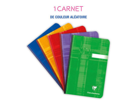 Clairefontaine Carnet brochure, 110 x 170 mm, uni